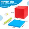Torlam 131 PCS Base Ten Blocks - Place Value Blocks, Plastic Base 10 Math Manipulatives for 1st Grade, Addition and Subtraction Games Math Counters and Cubes for Kids view 4
