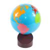 Montessori Geography Materials Globe of World Parts/Continents Preschool Early Educational Equipment Kids Culture Learning Toys Know World Globe (Multicolor) view 1