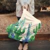 Baby Car Seat Covers Summer Cactus Tropical Plant Light Khaki Background Nursing Covers Breastfeeding Scarf Soft Stretchy Carseat Canopy Cover Shopping Cart Cover Stroller Covers for Baby Girls Boys view 2