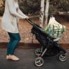 Baby Car Seat Covers Summer Cactus Tropical Plant Light Khaki Background Nursing Covers Breastfeeding Scarf Soft Stretchy Carseat Canopy Cover Shopping Cart Cover Stroller Covers for Baby Girls Boys view 3