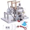 GENYUU External Combustion Engine Model, Balanced Two Cylinder Hot Air Stirling Engine Motor Model, Physics Science Experiment Toy Kits for Adults and Teenagers view 1