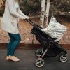 Baby Car Seat Covers Bohemian Elegant Lines Boho Ethnic Style Nursing Covers Breastfeeding Scarf Soft Stretchy Carseat Canopy Cover Shopping Cart Cover Stroller Covers for Baby Girls Boys view 3