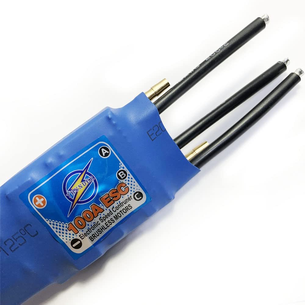 100A Swiss Brushless Motor Electronic Speed Controller Boat Water Cooling ESC for RC Boat Jet Ship Parts