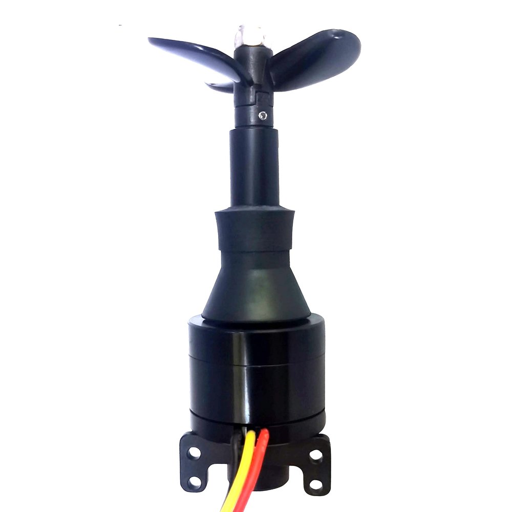 2822 Brushless RC Boat Motor 2-4S 16800RPM Underwater Thruster Motor 3-Blades Propeller Kit for ROV Robot Model Boat Submari - (Speed(RPM): 1050)