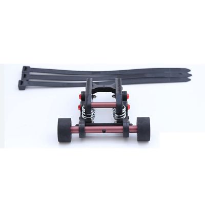 XHSESA RC HeadUp Wheel, Support Nylon Wheel Upgrade Parts for 1/8 Traxxas Sledge 95076-4 RC Car