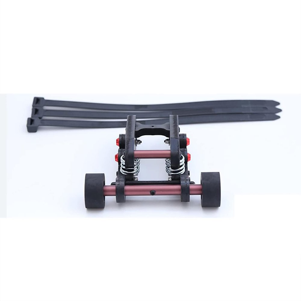 XHSESA RC HeadUp Wheel, Support Nylon Wheel Upgrade Parts for 1/8 Traxxas Sledge 95076-4 RC Car