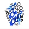 GPM 24Pc Set Upgrades Aluminum Front & Rear Oversized Knuckle Arm for 1/5 X-MAXX 6S Monster Truck & 1/5 X-MAXX 8S Monster Truck RC Cars (Blue) view 1