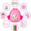 BDDOLL Doll Clothes and Accessories School Supplies Playset for 18 Inch Girl Doll with Doll Clothes,School Bags, Student Cards, Glasses, Pencils, calculators, Scissors, notebooks, etc view 4