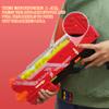 Blaster Gun with Protective Goggles and 100 Rounds for Up to 110 FPS Compatible with Nerf Hyper Rounds Darts, Easy Reload, Holds Up to 50 Rounds (RED) view 4