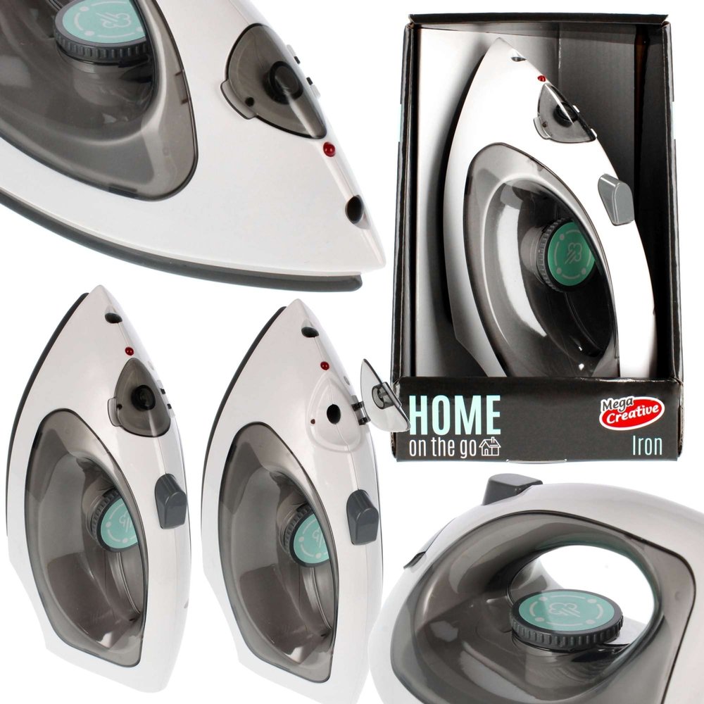 Mega Creative Home On The Go Iron Light/Sound