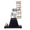 GENYUU External Combustion Engine Model, Thermal Power Stove Fan Stirling Engine Motor Model, Physics Science Experiment Toy Kits for Adults and Teenagers view 4