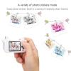 ciciglow Digital Camera for Toddlers, Cow Type Mini Kids Camera for Girls and Boys, Kid Camera Toys with Large Capacity 400mAh Battery, 15 Kinds of Cartoon Photo Frames, 9 Kinds view 2