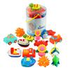 Dimple Set of 20 Floating Bath Toys, Sea Animals Squirter Toys for Boys & Girls, Assorted Sea Animals Friends, Squeeze to Spray! Tons of Fun, Great for Kids & Toddlers view 2