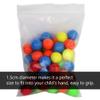 Toddmomy 100Pcs Colorful Plastic Balls for Kids - Perfect for Games Counting and Educational Play 15Mm Diameter view 4