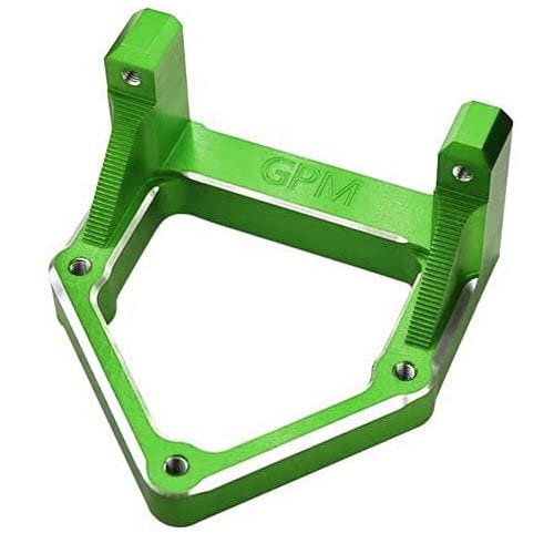 GPM For Losi 1/10 Hammer Rey U4-LOS03030 Upgrade Parts Aluminum 7075-T6 Servo Mount - 1Pc Set Green