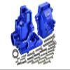 Aluminum 7075-T6 Front Or Rear Gear Box for Traxxas 1/8 4WD Sledge Monster Truck 95076-4 Upgrades - Blue view 1