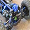 Aluminum 7075-T6 Front Or Rear Gear Box for Traxxas 1/8 4WD Sledge Monster Truck 95076-4 Upgrades - Black view 4