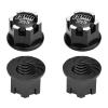 Aluminum 7075-T6 Wheel Lock for Traxxas 1:8 4WD Sledge / 1:5 X Maxx 6S / X Maxx 8S / XRT 8S / 1:6 Sand Car 8S / 1:10 E-Revo 2.0 VXL / 1:10 Maxx with WideMAXX - 4Pc Set Black view 1