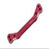 Aluminum 7075-T6 Steering Plate For Traxxas 1/8 4WD Sledge Monster Truck 95076-4 - 1Pc Set Red view 1