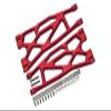 Aluminum 6061-T6 Front Or Rear Extended Lower Arms For Traxxas 1:5 X Maxx 8S With WideMAXX #7895 / XRT 8S Monster Truck Upgrades - Red view 1
