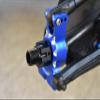 Aluminum 7075-T6 Hex Adapters (+6.5mm) For Traxxas 1:8 4WD Sledge 95076-4/1:10 E-Revo 2.0 VXL Brushless 86086-4/1:10 4WD Maxx With WideMAXX 89086-4 - 16Pc Set Black view 3