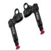 Aluminum Front L-Shape Emulation Piggy Back Body (Built-In Piston Spring) With Shock Cap For GPM Optional Spring Dampers Item# SLE128F/L, SLE128F/LA, SLE143R/L, SLE143R/LA - 2Pc Set Black view 1
