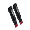 Aluminum Front L-Shape Emulation Piggy Back Body (Built-In Piston Spring) For GPM Optional Spring Dampers Item# SLE128F/L, SLE128F/LA, SLE143R/L, SLE143R/LA - 2Pc Set Black view 1
