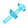 VGEBY RC Absorber Measuring Tool, Aluminium Alloy Adjustable Measurement Wheel Adjustment Shock for RC Car (Blue) Model Car Accessories view 2