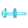 VGEBY RC Absorber Measuring Tool, Aluminium Alloy Adjustable Measurement Wheel Adjustment Shock for RC Car (Blue) Model Car Accessories view 3