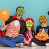 chiazllta 24 Pcs Sugar Skull Masks Craft for Kindergarten Kids, Day of The Dead Art Craft Kit DIY Paper Masks for Preschool Home Classroom Game Activities Party Favors view 4