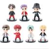 Surprise September 7pcs Cake Toppers Character Set Action Figures Toys, Mini Figurines Dolls Birthday Party Supplies Car Desktop Birthday Decorations (C) view 1