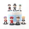 Surprise September 7pcs Cake Toppers Character Set Action Figures Toys, Mini Figurines Dolls Birthday Party Supplies Car Desktop Birthday Decorations (C) view 3