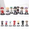 Surprise September 7pcs Cake Toppers Character Set Action Figures Toys, Mini Figurines Dolls Birthday Party Supplies Car Desktop Birthday Decorations (C) view 4