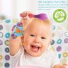Wrist Rattles Foot Finder Rattle Sock Baby Toy, Rattle Toy, Arm Hand Bracelet Rattle, Feet Leg Ankle Socks, Activity Rattle Present Gift for Newborn Infant Babies Boy Girl Bebe (5 pcs-I) view 3