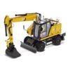 1:50 Caterpillar M318 Wheeled Excavator - High Line Series by Diecast Masters - 85956 - Moveable Boom with Adjustable Grapple view 1