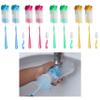 6 Pc Baby Teat Nipple Bottle Feeding Brush Bristle Cleaning Cup Scrubbing Sponge view 4