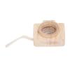 Prism Lens Toy, 5 Colors, 5.2 x 4.8 x 2.5cm, Camera Appearance, Bee Eye Effect, Unique Camera, Cute Portable Interesting Children's Toy(Wood Color) Kaleidoscope view 3