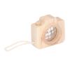 Prism Lens Toy, 5 Colors, 5.2 x 4.8 x 2.5cm, Camera Appearance, Bee Eye Effect, Unique Camera, Cute Portable Interesting Children's Toy(Wood Color) Kaleidoscope view 4