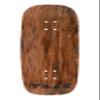 Teak Tuning Prolific Wooden Fingerboard Deck, 33.5mm x 96mm Boxy Shape - Two Tone - 6 Ply with Double Color Mid Plies - Includes Prolific Foam Tape view 3
