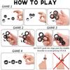 Cevioce 3 PCS Magnetic Rings Fidget Toys Set for Teens,ADHD Anxiety Magnetic Finger Spinner for Adults and Kids,Coolest Magnet Stress Relief Toy for 8 9 10 11 12+ Year Old Boys Girls view 3