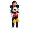 Disney Store Official Mickey Mouse Large Soft Toy for Kids, Cuddly Character with Fuzzy Texture and Embroidered Details, Soft Tail, Plushy Suitable for All Ages. view 2