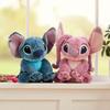 Disney Store Official Angel Medium Soft Toy for Kids, Cuddly Character with Fuzzy Texture and Embroidered Details, Flexible Floppy Ears, Disney Plushy Suitable for All Ages. view 3