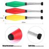 Alvinlite Professional Circus Juggling Clubs Juggling Pins Set of 3 Foam Juggling Sticks Beginner, Juggling Club Pin (8.5Ounce, 16.5") view 3