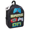 Black Gamer Silicone Backpack Clip (4"x3.1"x1.7") - 1 Pc. | Stylish & Durable Premium Material, Perfect Gift For Birthday Parties, Themed Events, & Accessory for Gaming Enthusiasts view 1