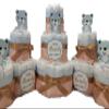 Teddy Bear Theme Diaper Cake 5 piece set - 3 Tier - Baby Shower Gift - Peach, Gold, Blue, Pink, White, Blue Bear, White Bear, Brown Bears view 1