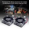 Surpass Hobby 30mm RC Cooling Fan Heat Dissipation 28000RPM ESC Cooling Fan for 1/8 1/10 1/12 RC Car Turbo Esc A3 (Silver Black) view 2
