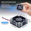 Surpass Hobby 30mm RC Cooling Fan Heat Dissipation 28000RPM ESC Cooling Fan for 1/8 1/10 1/12 RC Car Turbo Esc A3 (Silver Black) view 3