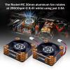 Surpass Hobby 30mm RC Fan Alluminum ESC Fan 28000RPM Brushless ESC Cooling Fan for RC Car 1/8 1/10 Turbo ESC A3(Orange Black) view 2