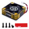 Surpass Hobby 30mm RC Cooling Fan Heat Dissipation RC Fan 28000RPM ESC Fan for 1/10 1/8 RC Car Buggy ESC (Gold&Black) view 1