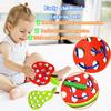 4 Pack Wooden Lacing Toy,Educational Threading Activity Puzzles,Learning Fine Motor Skill Travel Toy,Wooden Fruit Threading Set for Toddlers Kids 3 4 5 Year 1 Apple,1 Watermelon,1 Pineapple,1 Pear view 4